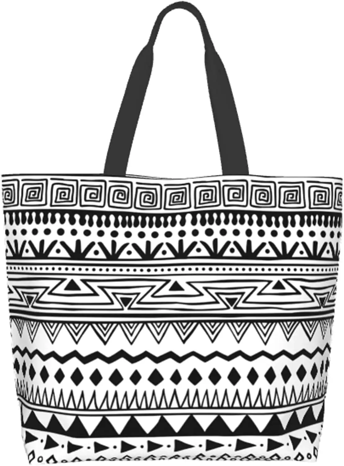 Большая женская сумка-тоут Aztec Tribal, многоразовая водонепроницаемая сумка для продуктов, с внутренним карманом, для путешествий, работы, пляж...
Большая женская сумка-тоут Aztec Tribal, многоразовая водонепроницаемая сумка для продуктов, с внутренним карманом, для путешествий, работы, пляж...