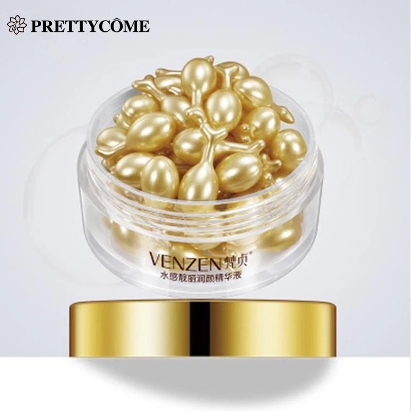 VENZEN Placenta Capsule Essence Anti-aging tendering Whitening Moisturizing Shrinking Pores Vitamin E Facial Skin Care 30pcs
VENZEN Placenta Capsule Essence Anti-aging tendering Whitening Moisturizing Shrinking Pores Vitamin E Facial Skin Care 30pcs