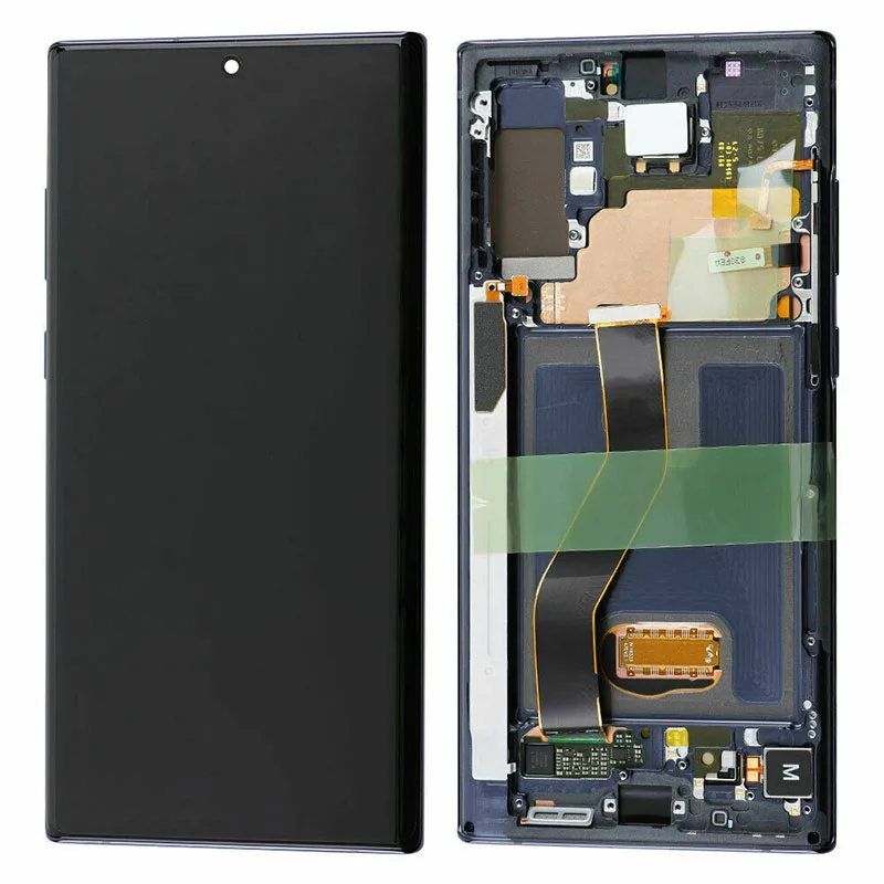 Super AMOLED for Samsung Galaxy Note 10+ note 10 plus LCD Display Pantalla Digitizer N975 N9750 N975F Touch Panel Assembly Frame
Super AMOLED for Samsung Galaxy Note 10+ note 10 plus LCD Display Pantalla Digitizer N975 N9750 N975F Touch Panel Assembly Frame