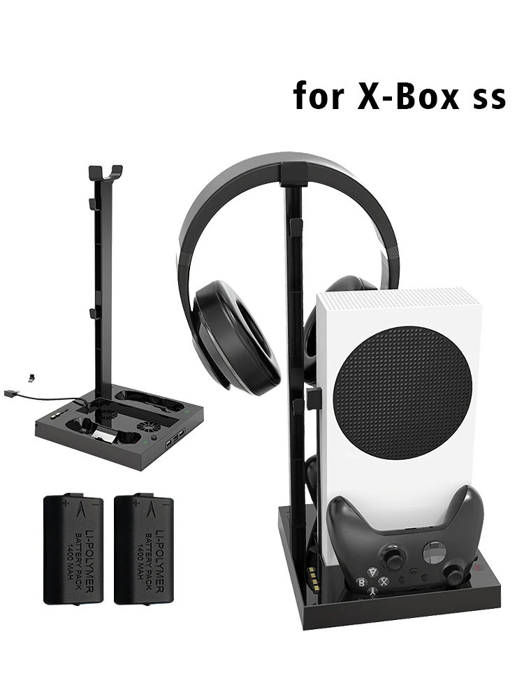 DATA FROG 3in1 Charging Dock Stand For Xbox Series S Cooling Fans With Headset Holder For Xbox Series S Controller Accessories
DATA FROG 3in1 Charging Dock Stand For Xbox Series S Cooling Fans With Headset Holder For Xbox Series S Controller Accessories