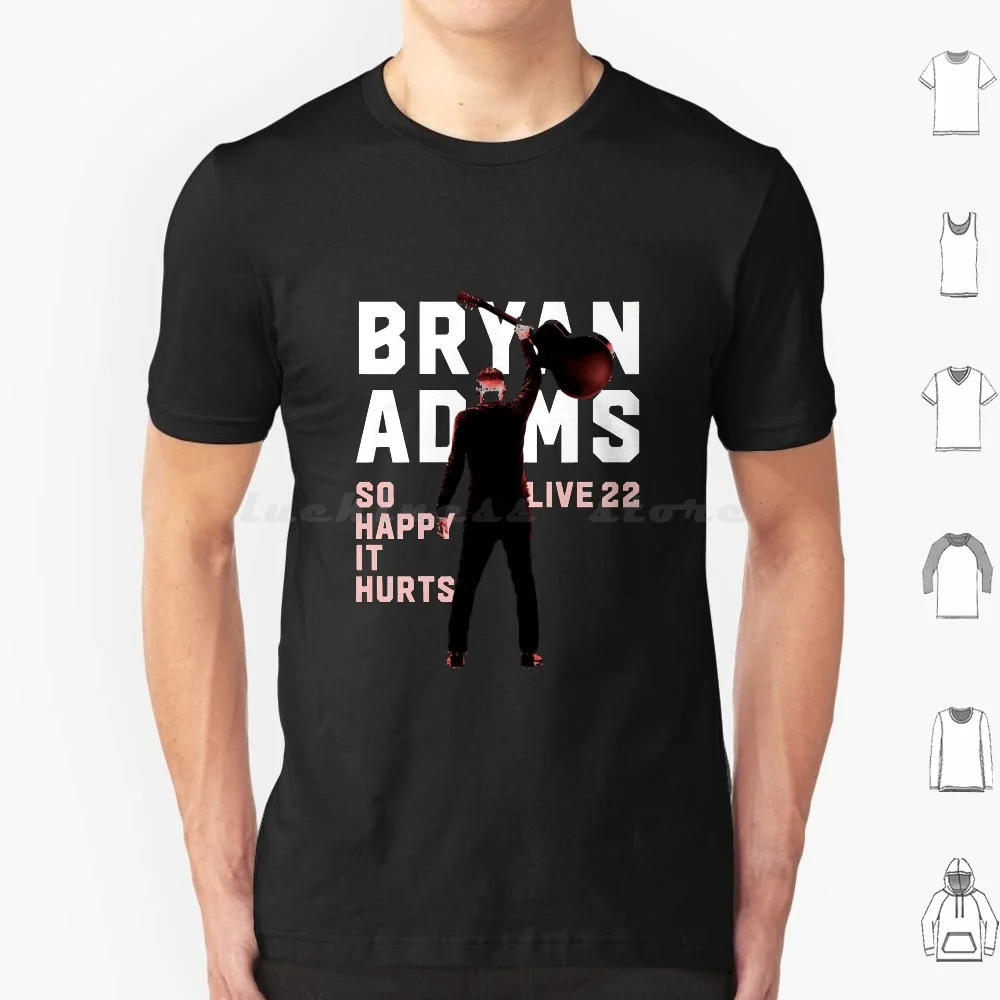 

Live Hurts So Bryan It So 2022 Adams T Shirt Big Size 100% Cotton Bryan Music Summer Of 69 Spirit Spirit Stallion Of The