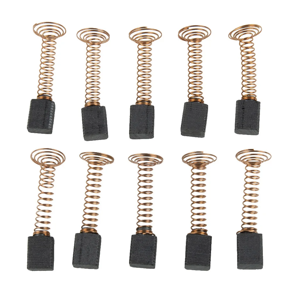 10pcs Carbon Brushes 4.8×6.8×8.6mm For D4000 Rotary Power Tool Accessories Replacement High Quality
10pcs Carbon Brushes 4.8×6.8×8.6mm For D4000 Rotary Power Tool Accessories Replacement High Quality