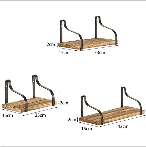 Wall Storage Rack 3-layer Iron Wood Shelf Wrought Iron Shelf Wall Mounted Shelf Bedroom Storage Rack wall wall wall wall
Wall Storage Rack 3-layer Iron Wood Shelf Wrought Iron Shelf Wall Mounted Shelf Bedroom Storage Rack wall wall wall wall