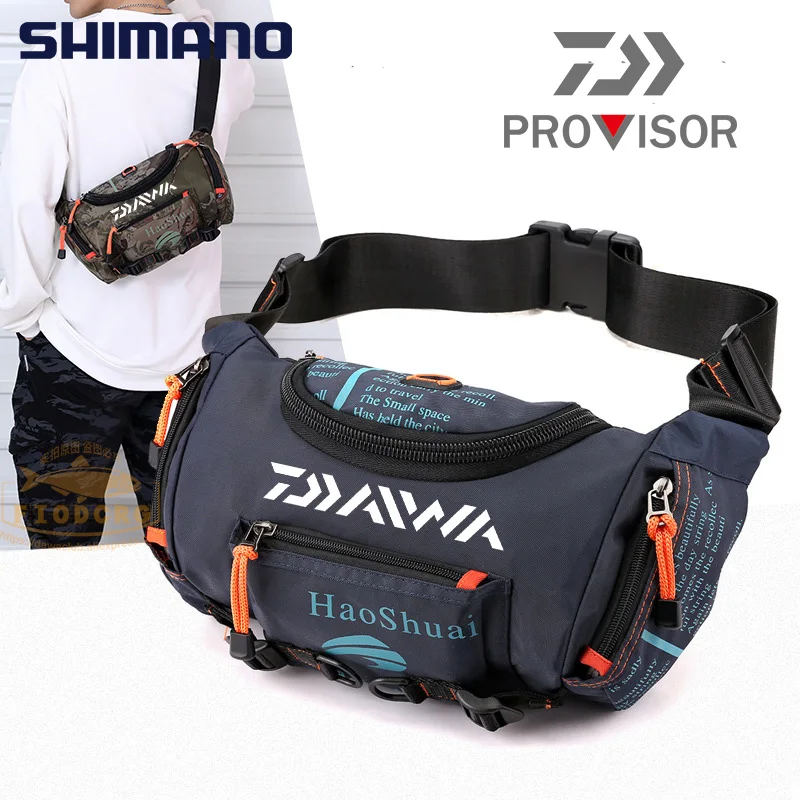 New Daiwa Sports Men's Single Shoulder Messenger Bag Waterproof Spring Summer Storage Bag Multi-functional Outdoor Waist Bags
New Daiwa Sports Men's Single Shoulder Messenger Bag Waterproof Spring Summer Storage Bag Multi-functional Outdoor Waist Bags