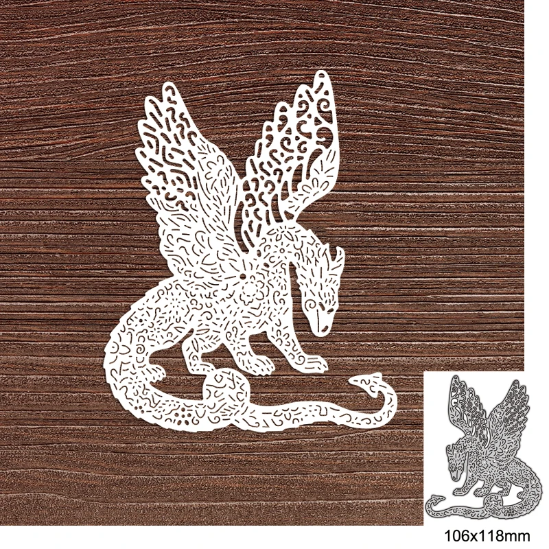 Dragon with Wings Metal Cutting Dies For DIY Scrapbook Cutting Die Paper Cards Embossed Decorative Craft Die Cut 2022 New
Dragon with Wings Metal Cutting Dies For DIY Scrapbook Cutting Die Paper Cards Embossed Decorative Craft Die Cut 2022 New