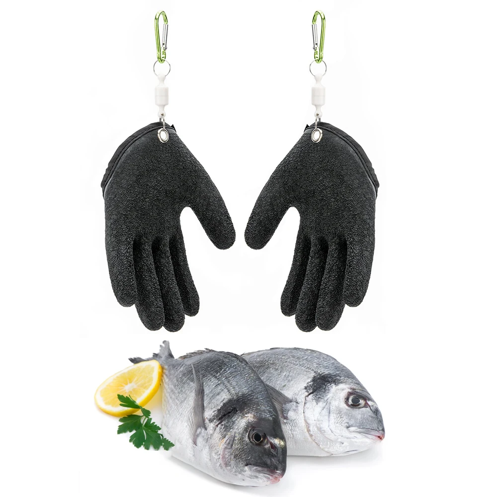 Anti-Slip Fishing Gloves Thicken Latex Anti-cut Protect Hand Waterproof Gloves Fisherman Catch Fish Hunting Gloves Professional
Anti-Slip Fishing Gloves Thicken Latex Anti-cut Protect Hand Waterproof Gloves Fisherman Catch Fish Hunting Gloves Professional