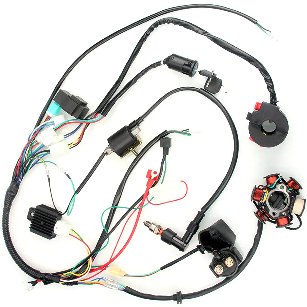 CDI Ignition Coil Wire Harness Stator Assembly Wiring for ATV Quad 50CC 70CC 90CC 110CC 125CC Wire Harness Quad Wire Harness
CDI Ignition Coil Wire Harness Stator Assembly Wiring for ATV Quad 50CC 70CC 90CC 110CC 125CC Wire Harness Quad Wire Harness