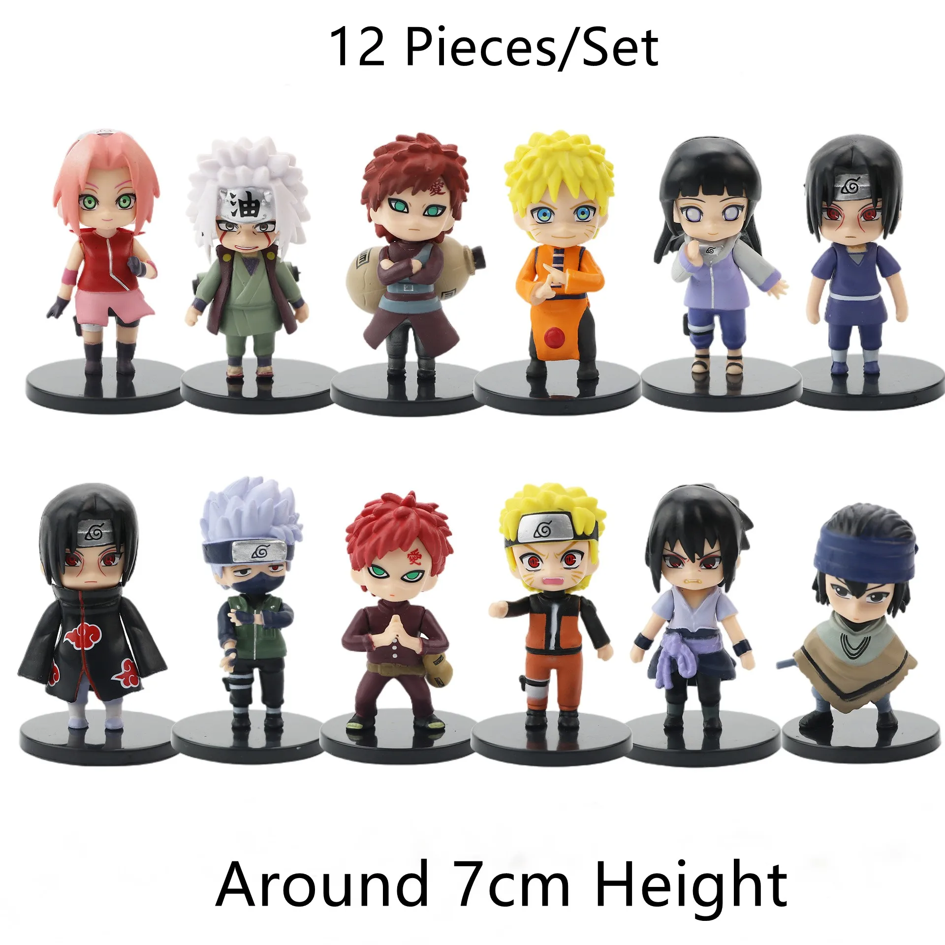 12 Pcs/Lot Kawaii NARUTO Figure Sasuke Kakashi Itachi Q Verison Figurine 7cm Blind Box Wholesale PVC Model Toys
12 Pcs/Lot Kawaii NARUTO Figure Sasuke Kakashi Itachi Q Verison Figurine 7cm Blind Box Wholesale PVC Model Toys