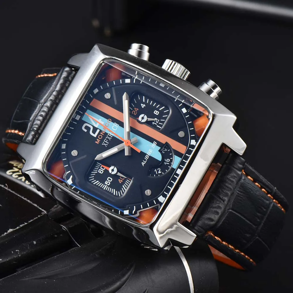 Top AAA Original Brand Watches For Mens Classic Square Multifunction Automatic Date Watch Business Chronograph Quartz Clocks
Top AAA Original Brand Watches For Mens Classic Square Multifunction Automatic Date Watch Business Chronograph Quartz Clocks
