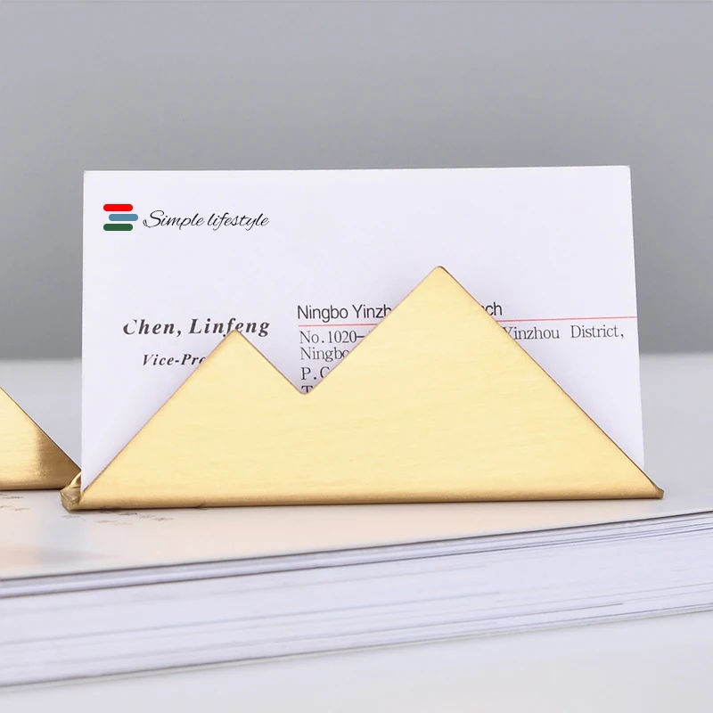 Golden Hill Shape Business Card Holder Business Card Holder Stand For Desk Card Stand For Business Cards Office Desk Organizers
Golden Hill Shape Business Card Holder Business Card Holder Stand For Desk Card Stand For Business Cards Office Desk Organizers