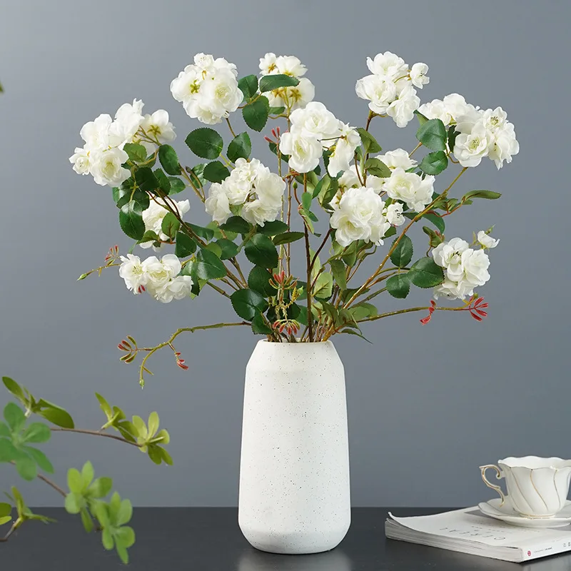 6pcs/lot Artificial Silk Cherry Blossom Branch Wedding Photography Flower Arrangement Props Home Hotel Shopping Mall Plant Decor
6pcs/lot Artificial Silk Cherry Blossom Branch Wedding Photography Flower Arrangement Props Home Hotel Shopping Mall Plant Decor