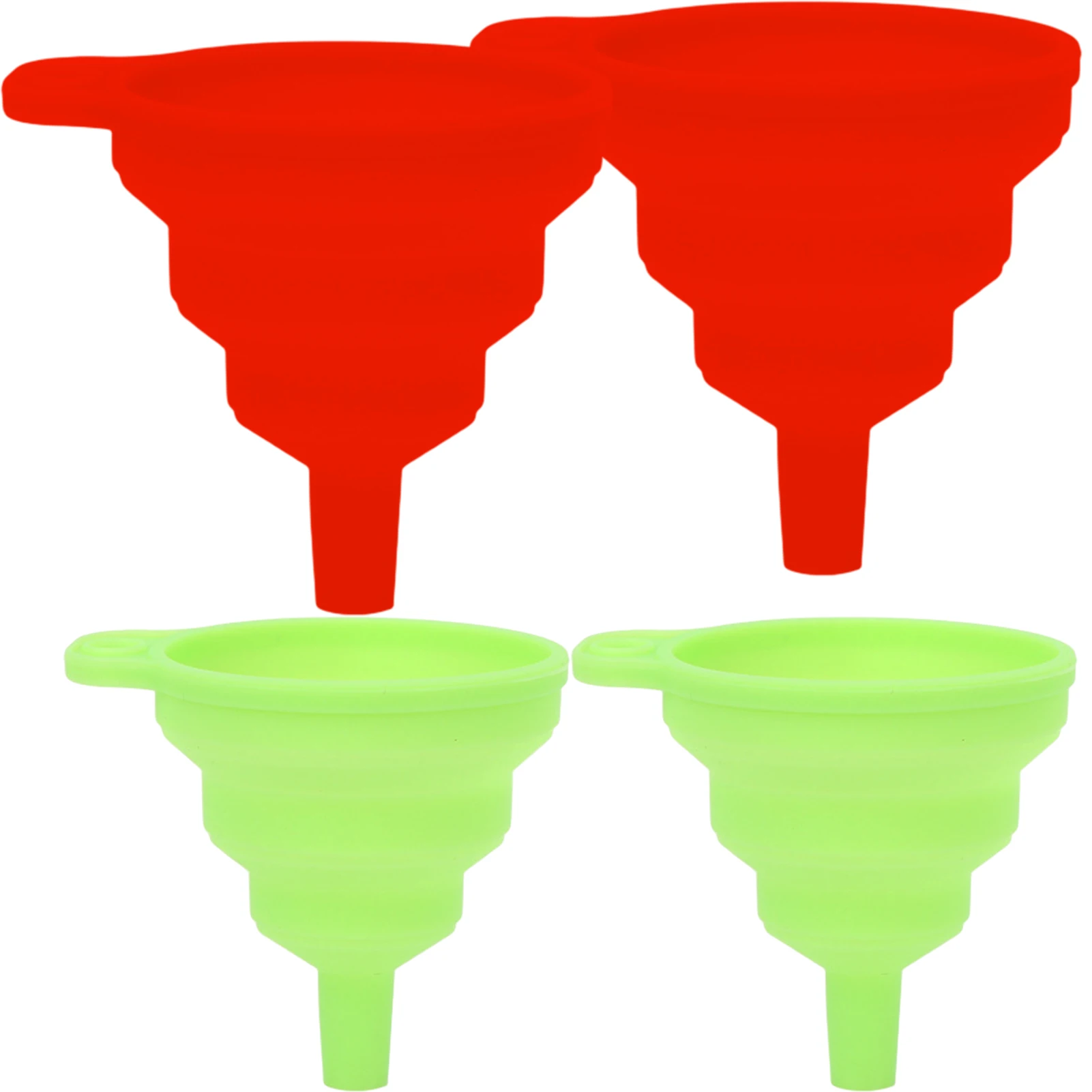 4pcs Food Grade Silicone Portable For Filling Bottles Powder Foldable Wear Resistance Mini Kitchen Funnel Liquid Space Saving
4pcs Food Grade Silicone Portable For Filling Bottles Powder Foldable Wear Resistance Mini Kitchen Funnel Liquid Space Saving