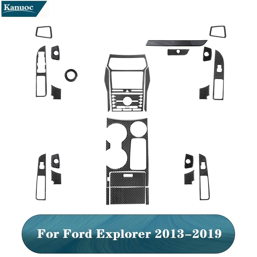 Черные наклейки из углеродного волокна для автомобиля Ford Explorer 2013 2014 2015 2016 2017 2018, аксессуары для интерьера автомобиля
Черные наклейки из углеродного волокна для автомобиля Ford Explorer 2013 2014 2015 2016 2017 2018, аксессуары для интерьера автомобиля