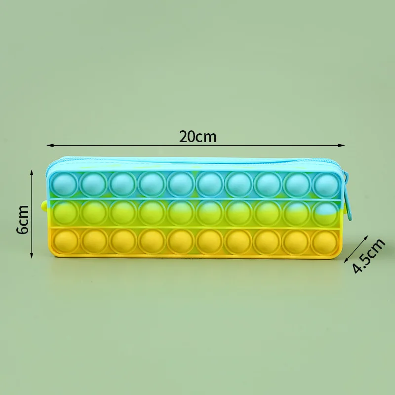 Silicone Pencil Case Student Multifunctional Stationery Box Children Large Capacity Storage Bag Pencil Case
Silicone Pencil Case Student Multifunctional Stationery Box Children Large Capacity Storage Bag Pencil Case