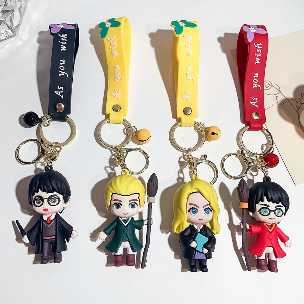 Original Genuine Harri Action Figure Model Keychain Potter Granger Weasley Cartoon Keyrings for Backpack Ornament 
Original Genuine Harri Action Figure Model Keychain Potter Granger Weasley Cartoon Keyrings for Backpack Ornament