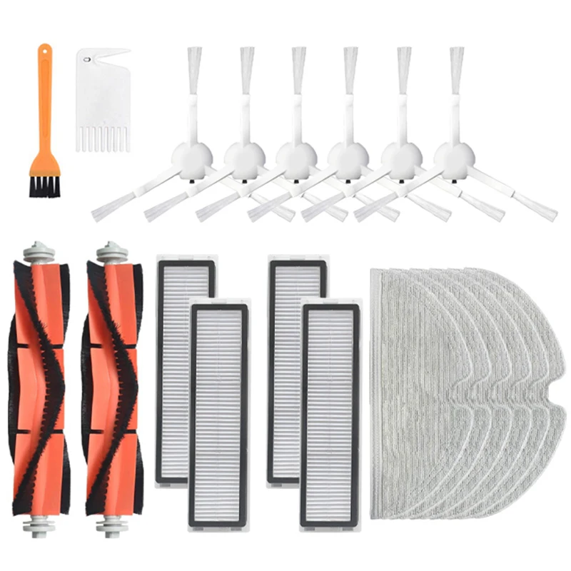 20Pcs Replacement Parts For Xiaomi Dreame D9 Robot Vacuum Cleaner Accessories Brushes Filters Spare Parts
20Pcs Replacement Parts For Xiaomi Dreame D9 Robot Vacuum Cleaner Accessories Brushes Filters Spare Parts
