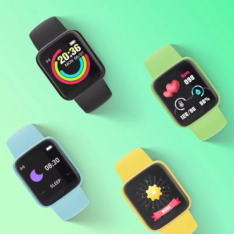 Macaron Y68 Smart Watch 8 Color 1.44 inch Screen Men Women Smartwatch Fashion Sports Smart band Fitpro Version Factory Wholesale
Macaron Y68 Smart Watch 8 Color 1.44 inch Screen Men Women Smartwatch Fashion Sports Smart band Fitpro Version Factory Wholesale