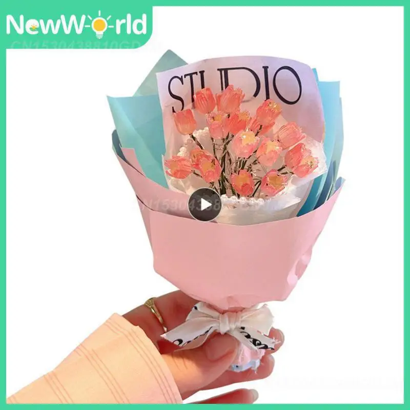 3 Paragraph Nightlight 1 Set Durable Flower Lamp Material Package Diy Diy Tulip Bouquet Tulip Bouquet Night Light Exquisite
3 Paragraph Nightlight 1 Set Durable Flower Lamp Material Package Diy Diy Tulip Bouquet Tulip Bouquet Night Light Exquisite
