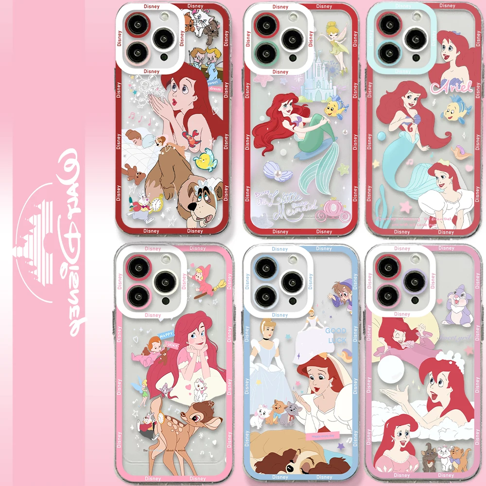 Disney Princess Ariel Phone Case For Xiaomi Redmi Note 12C 11 10 Pro Plus 10C 9A 9C 9T K30 K40 K50 K60 4G 5G Transparent Capa
Disney Princess Ariel Phone Case For Xiaomi Redmi Note 12C 11 10 Pro Plus 10C 9A 9C 9T K30 K40 K50 K60 4G 5G Transparent Capa