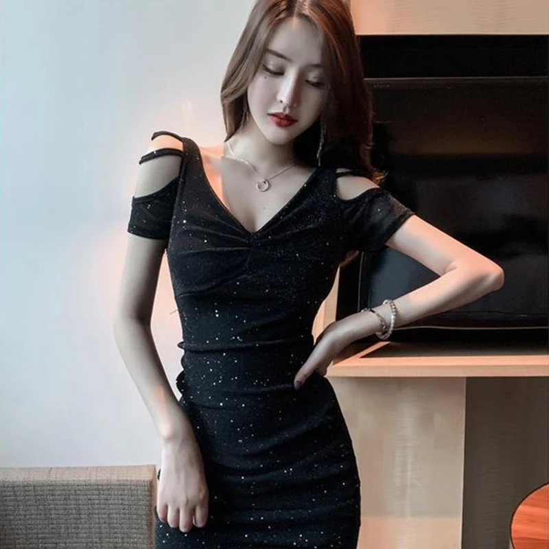 Glitter Sexy Short Dresses Fashion Bodycon Dress Mini Sequin Night Club Party Prom New Rhineston Sklinky Trend Black Backless
Glitter Sexy Short Dresses Fashion Bodycon Dress Mini Sequin Night Club Party Prom New Rhineston Sklinky Trend Black Backless