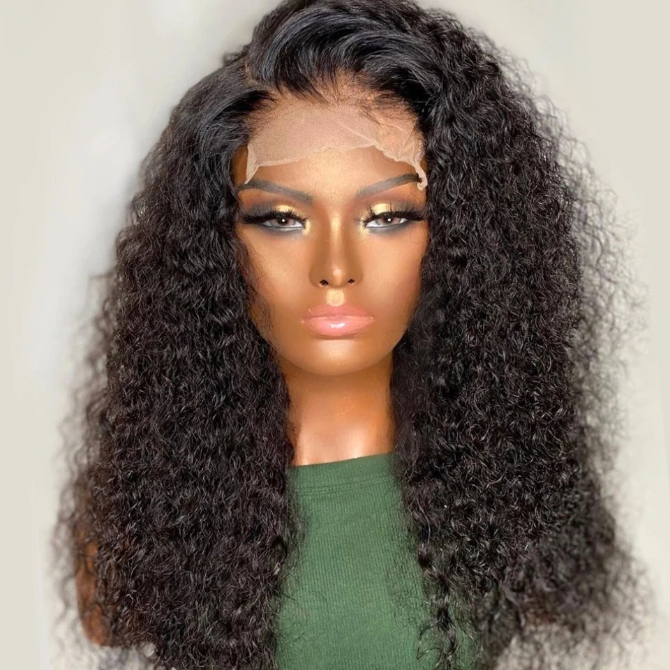 26inch 180Density Long Soft Kinky Curly Wigs For Black Women Natural Black Wig for Women Middle Part Glueless Lace Front Wig
26inch 180Density Long Soft Kinky Curly Wigs For Black Women Natural Black Wig for Women Middle Part Glueless Lace Front Wig