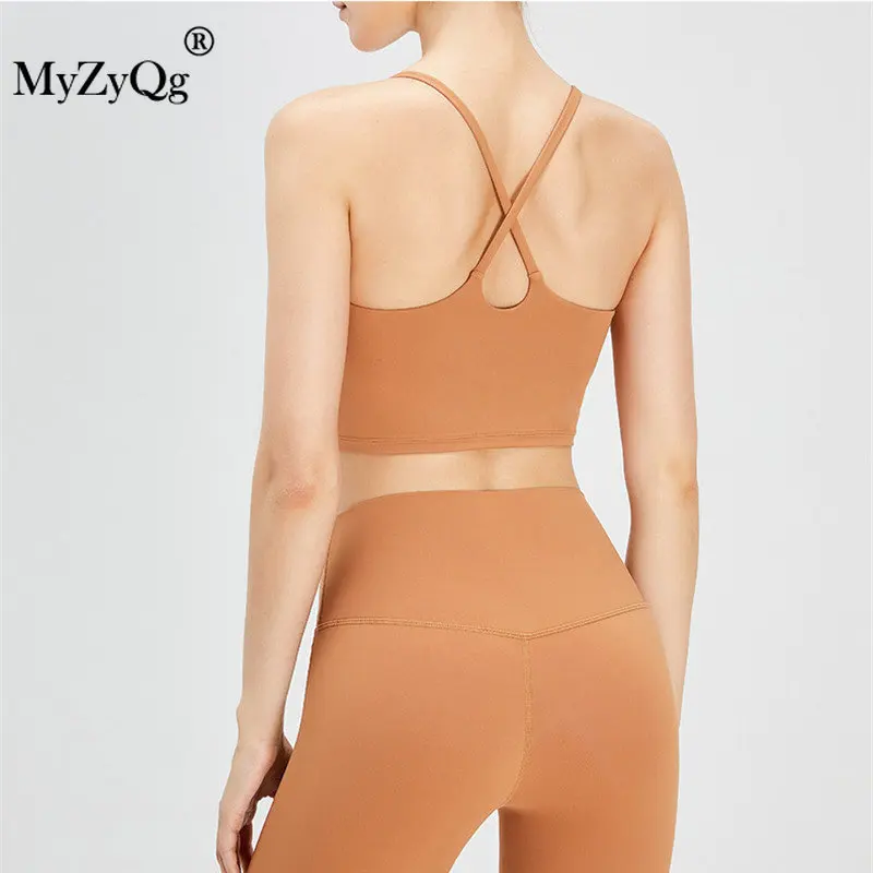 MyZyQg Women Sports Yoga Bras Fitness Underwear Solid Color Cross Hollow Back Sling Removable Chest Pad Running Vest Tank Tops
MyZyQg Women Sports Yoga Bras Fitness Underwear Solid Color Cross Hollow Back Sling Removable Chest Pad Running Vest Tank Tops