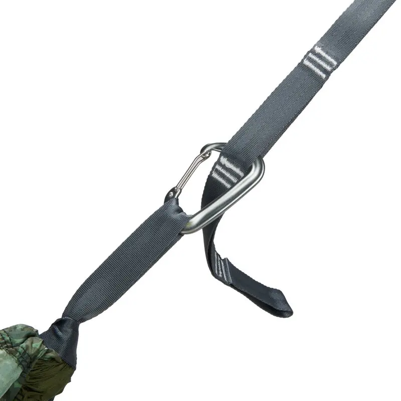 Luxurious 2 Person Green Hammock with 110in x 50in Width and Sturdy Tree Saver Straps, Perfect for Relaxing Outdoors.
Luxurious 2 Person Green Hammock with 110in x 50in Width and Sturdy Tree Saver Straps, Perfect for Relaxing Outdoors.