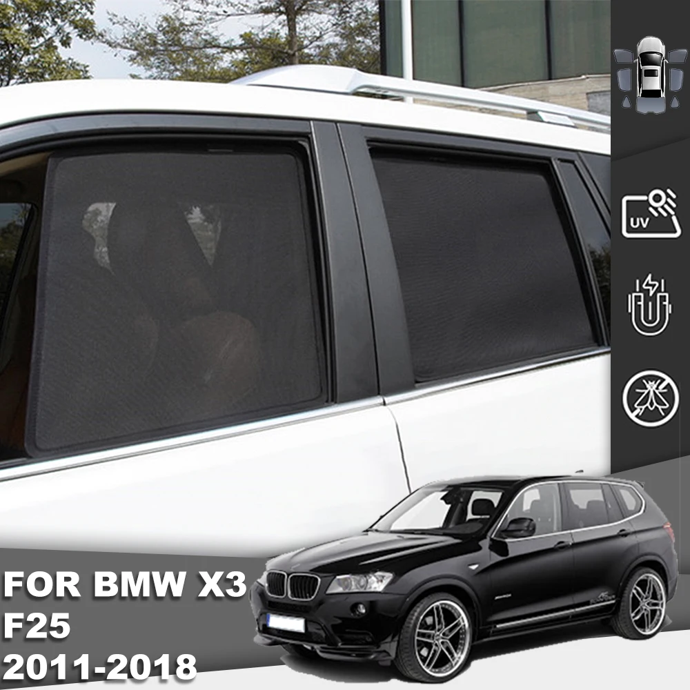 Автомобильный солнцезащитный козырек для BMW X3 F25 2010-2017, магнитная сетчатая рамка для переднего ветрового стекла, занавеска для детской задне...
Автомобильный солнцезащитный козырек для BMW X3 F25 2010-2017, магнитная сетчатая рамка для переднего ветрового стекла, занавеска для детской задне...