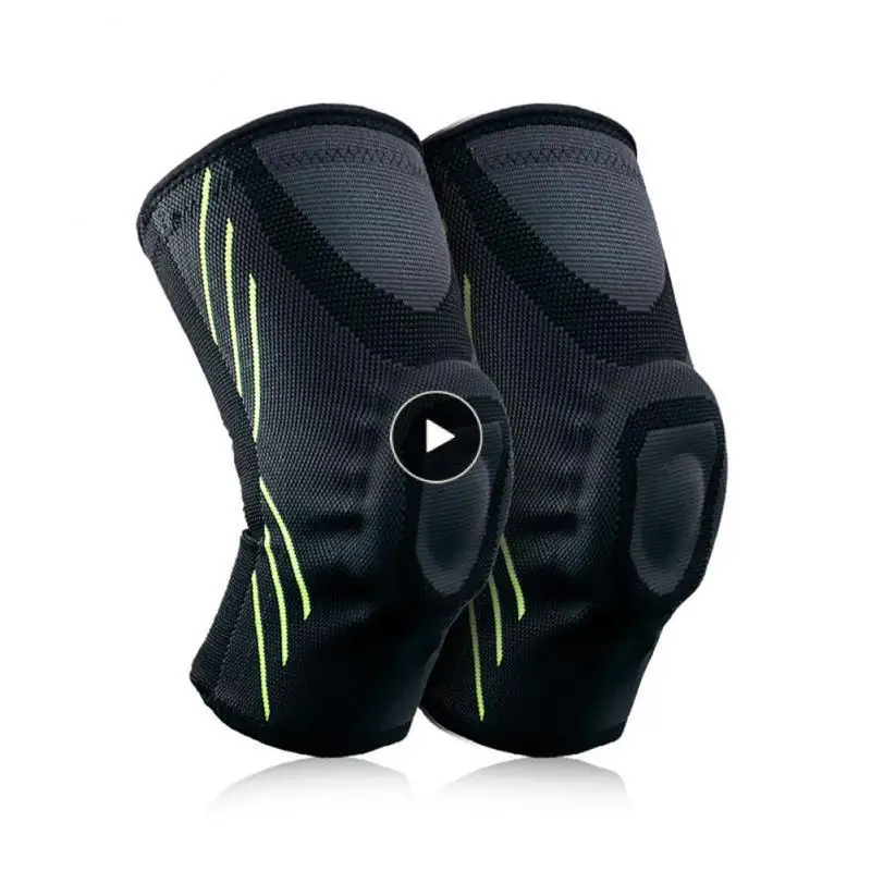 Knee Patella Protector Brace Silicone Knee Pad Basketball Running Compression Knee Sleeve Support Breathable Sports Pads
Knee Patella Protector Brace Silicone Knee Pad Basketball Running Compression Knee Sleeve Support Breathable Sports Pads