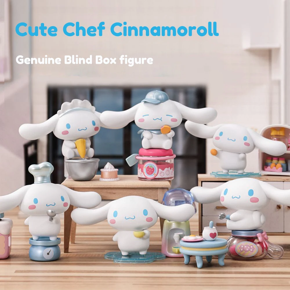 Оригинальные кавайные фигурки Sanrio, аниме, кулинарная серия Cinnamoroll, повязка на глаза, куклы, игрушки, настольное украшение, декоративная игрушка
Оригинальные кавайные фигурки Sanrio, аниме, кулинарная серия Cinnamoroll, повязка на глаза, куклы, игрушки, настольное украшение, декоративная игрушка