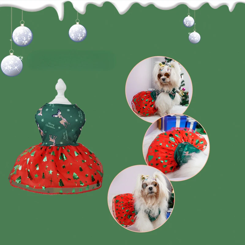 Pet Dog Clothes Christmas Dress for Dogs Clothing Cat Small Deer Print Cute Green Fashion Boy Girl Chihuahua Pet Products 2022
Pet Dog Clothes Christmas Dress for Dogs Clothing Cat Small Deer Print Cute Green Fashion Boy Girl Chihuahua Pet Products 2022