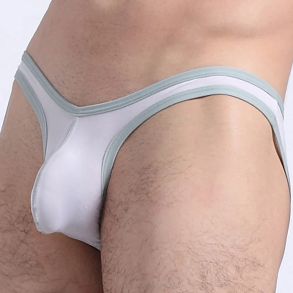 Fashion New Trendy Briefs Sexy Bikini Bulge Pouch Ice Silk Men's Seamless See Through See through Stretch Thongs
Fashion New Trendy Briefs Sexy Bikini Bulge Pouch Ice Silk Men's Seamless See Through See through Stretch Thongs