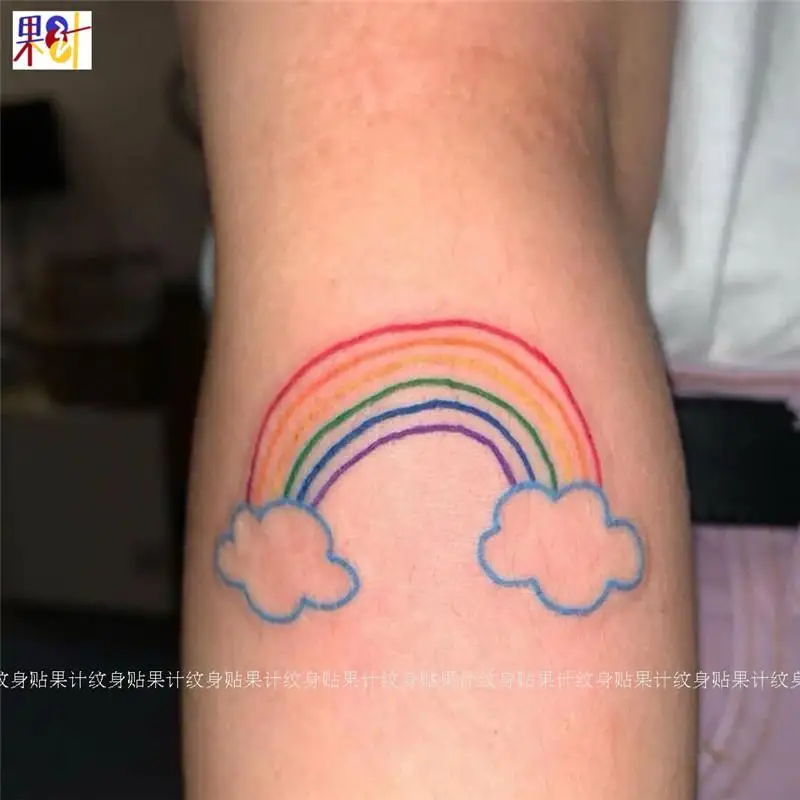 2022 New Korea Fashion Cute Hand Draw Rainbow Color Waterproof Tattoo Sticker for Woman Cartoon Arm Thigh Body Temporary Tattoo
2022 New Korea Fashion Cute Hand Draw Rainbow Color Waterproof Tattoo Sticker for Woman Cartoon Arm Thigh Body Temporary Tattoo
