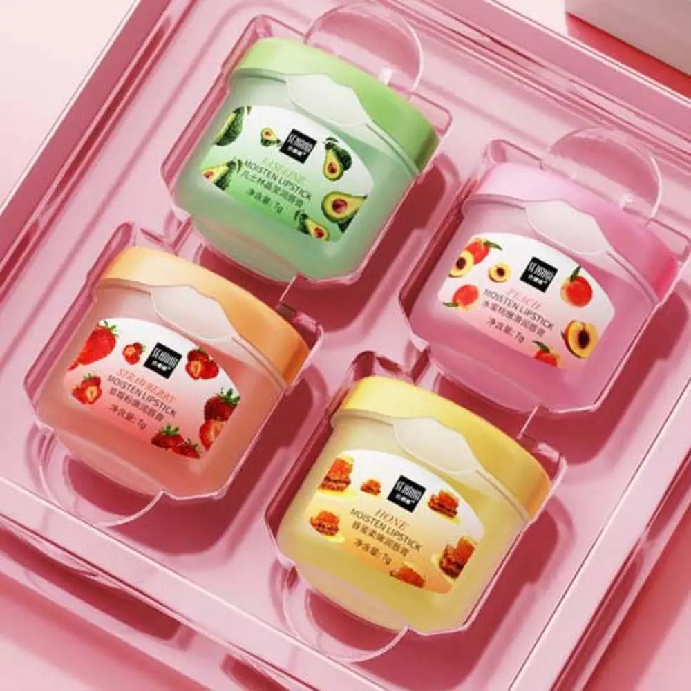 4Pcs Lipstick Set Repair Moisturizing Anti-cracking Lip Balm Long Lasting Fruity Scent Lip Gloss For Women
4Pcs Lipstick Set Repair Moisturizing Anti-cracking Lip Balm Long Lasting Fruity Scent Lip Gloss For Women