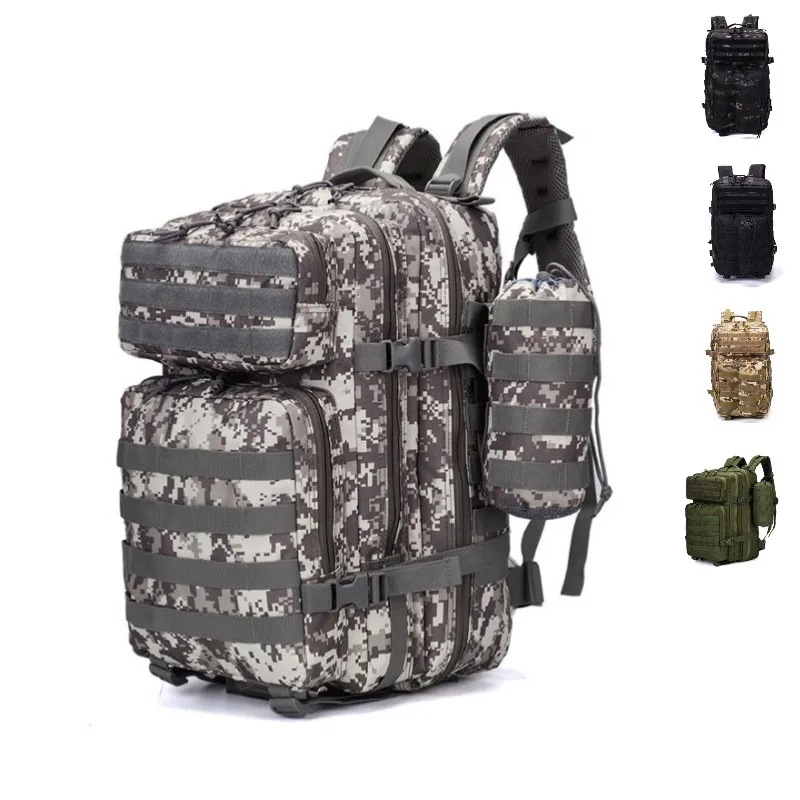 3P Backpacks Military Camouflage Bags 600D Tactical Backpack Hunting Nylon Waterproof Trekking Fishing Hunting Bag 45L
3P Backpacks Military Camouflage Bags 600D Tactical Backpack Hunting Nylon Waterproof Trekking Fishing Hunting Bag 45L