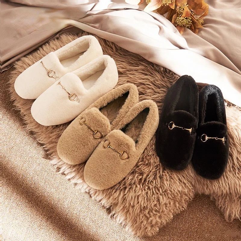 Shoes Women's Winter Popular Fluffy 2022 winter New Cotton-Padded with Velvet warm All-Match Pregnant woman One Pedal Shoes
Shoes Women's Winter Popular Fluffy 2022 winter New Cotton-Padded with Velvet warm All-Match Pregnant woman One Pedal Shoes