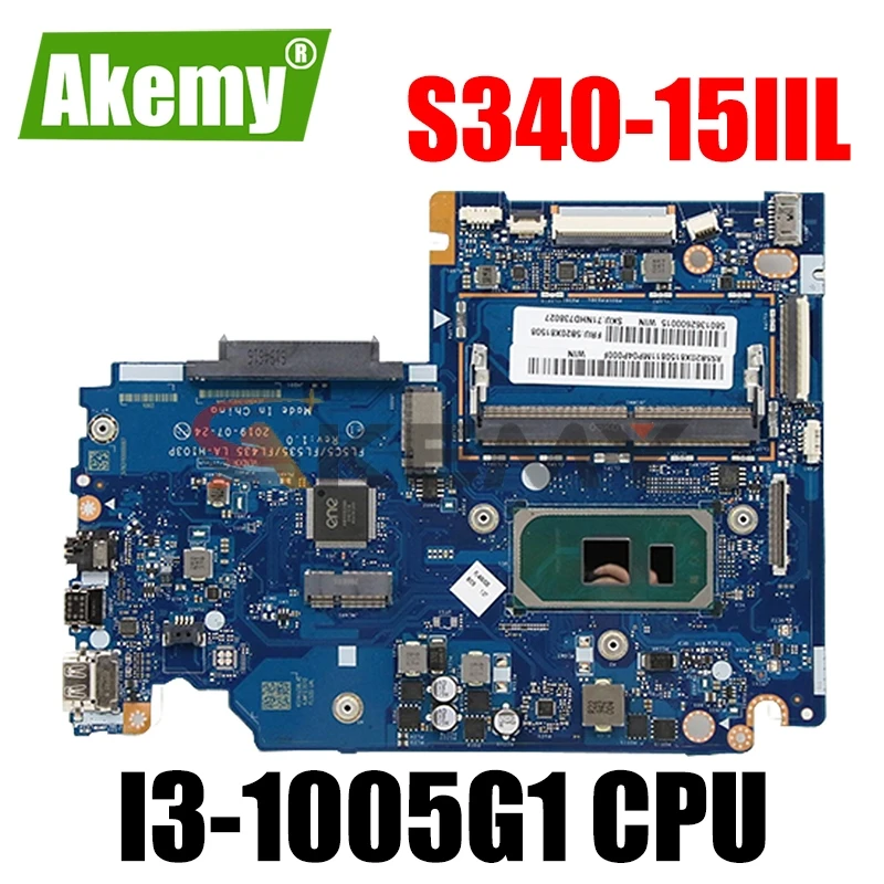 FRU 5B20W89110 For Lenovo S340-15IIL Touch Laptop Motherboard LA-H103P with CPU I3 1005G1 UMA_4G DDR4 100% Fully Tested
FRU 5B20W89110 For Lenovo S340-15IIL Touch Laptop Motherboard LA-H103P with CPU I3 1005G1 UMA_4G DDR4 100% Fully Tested