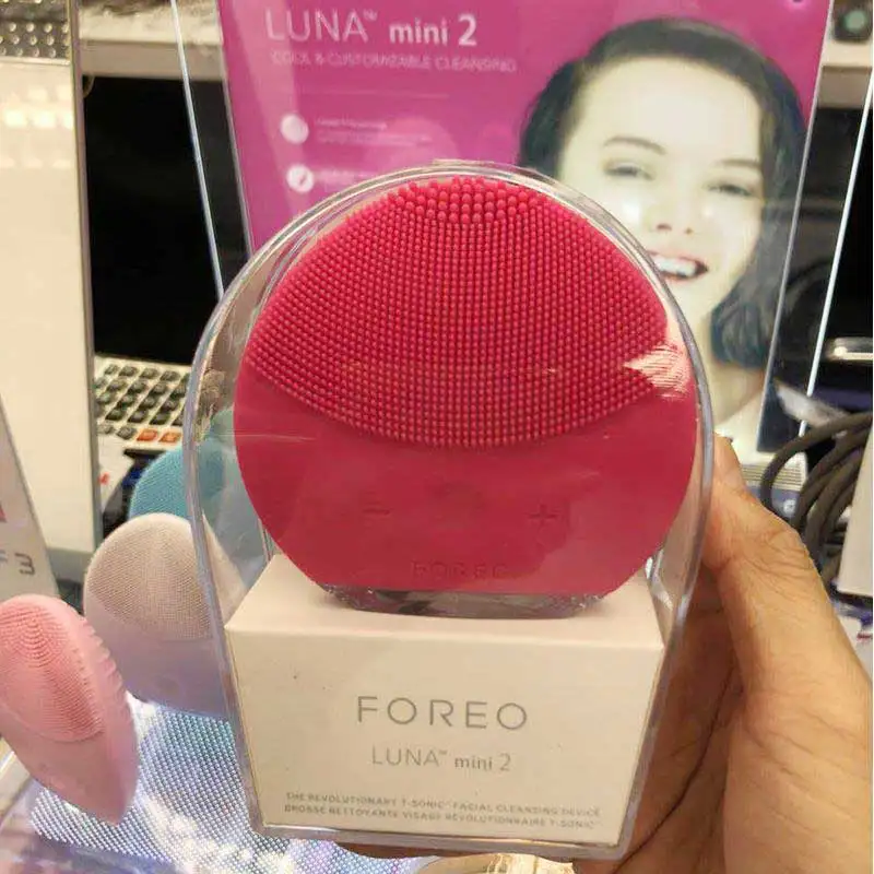 Foreo luna mini2 электрическая Вибрирующая фотощетка ультразвуковой силиконовый инструмент для очистки лица красивый инструмент USB зарядка, быст...
Foreo luna mini2 электрическая Вибрирующая фотощетка ультразвуковой силиконовый инструмент для очистки лица красивый инструмент USB зарядка, быст...