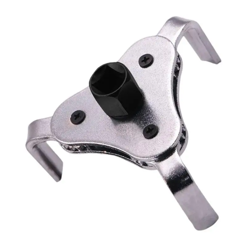 Oil Filter Wrench Adjustable 3 Leg Oil Filter Wrench Remover Black Oil Filter Wrench Tool Heavy Duty Oil Filter Removal Tool
Oil Filter Wrench Adjustable 3 Leg Oil Filter Wrench Remover Black Oil Filter Wrench Tool Heavy Duty Oil Filter Removal Tool