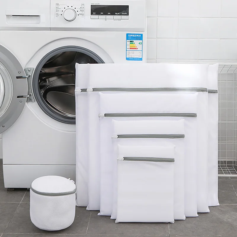 Mesh Laundry Bag Polyester Laundry Wash Bags Coarse Net Laundry Basket Laundry Bags Household Cleaning Tools Accessories
Mesh Laundry Bag Polyester Laundry Wash Bags Coarse Net Laundry Basket Laundry Bags Household Cleaning Tools Accessories