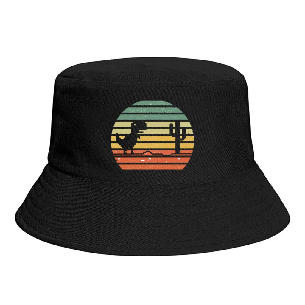 Summer Dino Run Dirty Colorful Bucket Hat for Unisex Dinosaur Streetwear Foldable Bob Fishing Fisherman Hats Fedoras Cap
Summer Dino Run Dirty Colorful Bucket Hat for Unisex Dinosaur Streetwear Foldable Bob Fishing Fisherman Hats Fedoras Cap