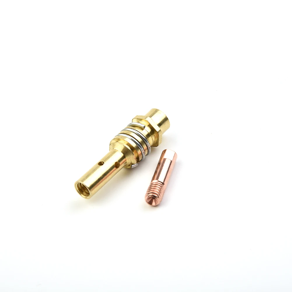 15AK Welding Accessories 3pcs Set Air Cooled CO2 Contact Tip Gas Nozzle Holder MB MIG High quality Practical New
15AK Welding Accessories 3pcs Set Air Cooled CO2 Contact Tip Gas Nozzle Holder MB MIG High quality Practical New
