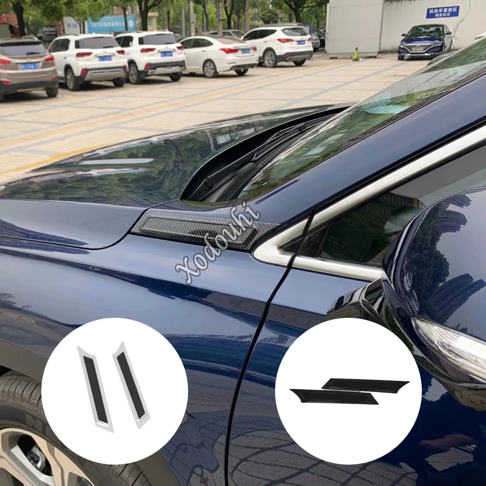 Car Sticker Front Machine Side Fender Vents Air Outlet Lamp Trim Molding Hoods For Hyundai Santa Fe SantaFe 2019 2020 2021 2022 
Car Sticker Front Machine Side Fender Vents Air Outlet Lamp Trim Molding Hoods For Hyundai Santa Fe SantaFe 2019 2020 2021 2022