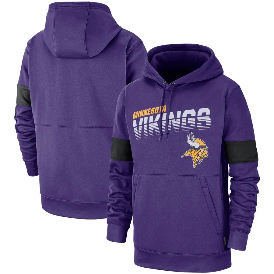 Minnesota MEN football Sweatshirt Vikings 100th Sideline Team Logo Performance sweatshirts Pullover Quality man Purple Hoodie
Minnesota MEN football Sweatshirt Vikings 100th Sideline Team Logo Performance sweatshirts Pullover Quality man Purple Hoodie