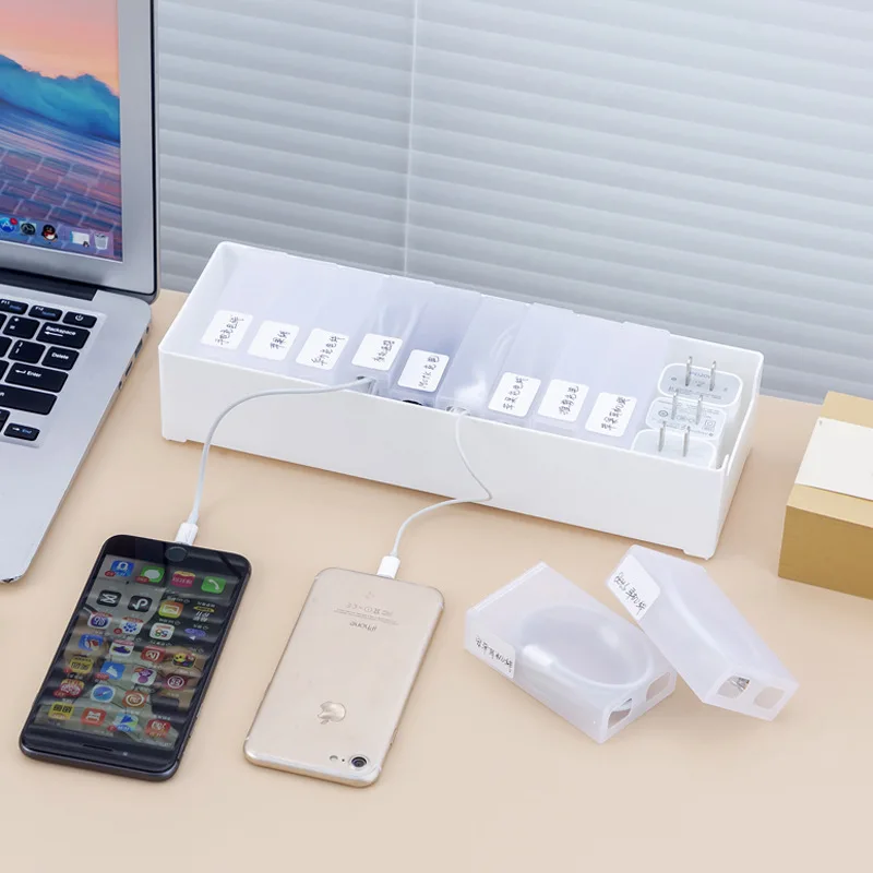 New Data Cable Storage Box Desktop Small Box Charger U Disk Drawer Compartment Office Good Things S1016
New Data Cable Storage Box Desktop Small Box Charger U Disk Drawer Compartment Office Good Things S1016