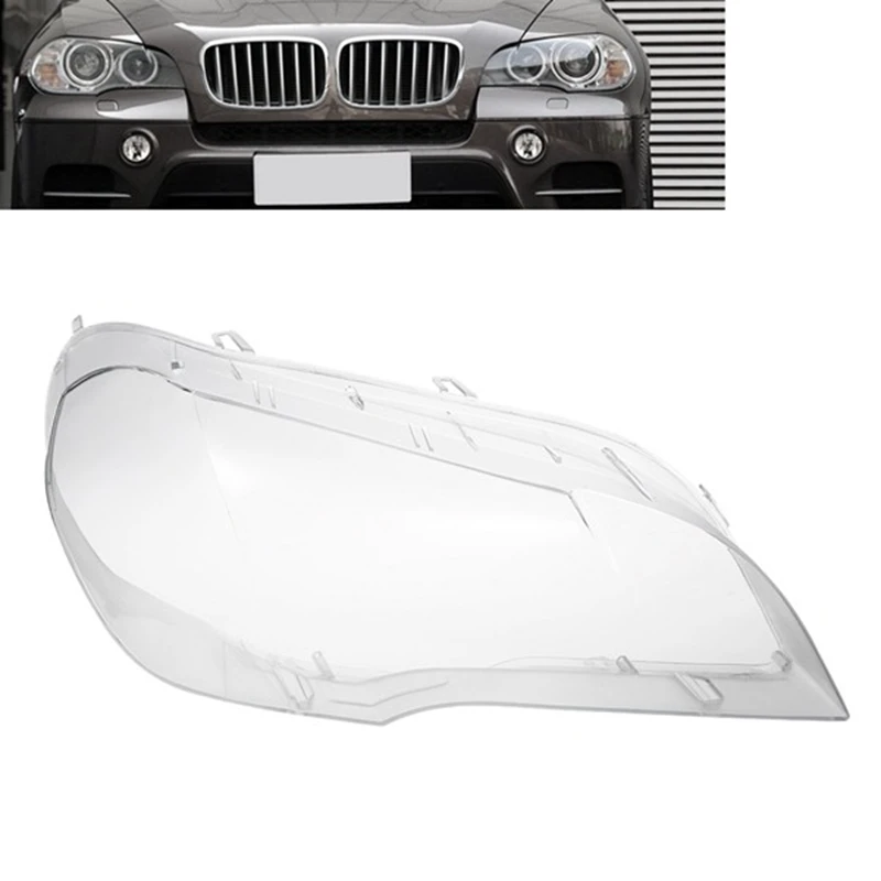 NewCar Clear Headlight Lens Cover Replacement Headlight Head Light Lamp Shell Cover For-BMW X5 E70 2008-2013
NewCar Clear Headlight Lens Cover Replacement Headlight Head Light Lamp Shell Cover For-BMW X5 E70 2008-2013