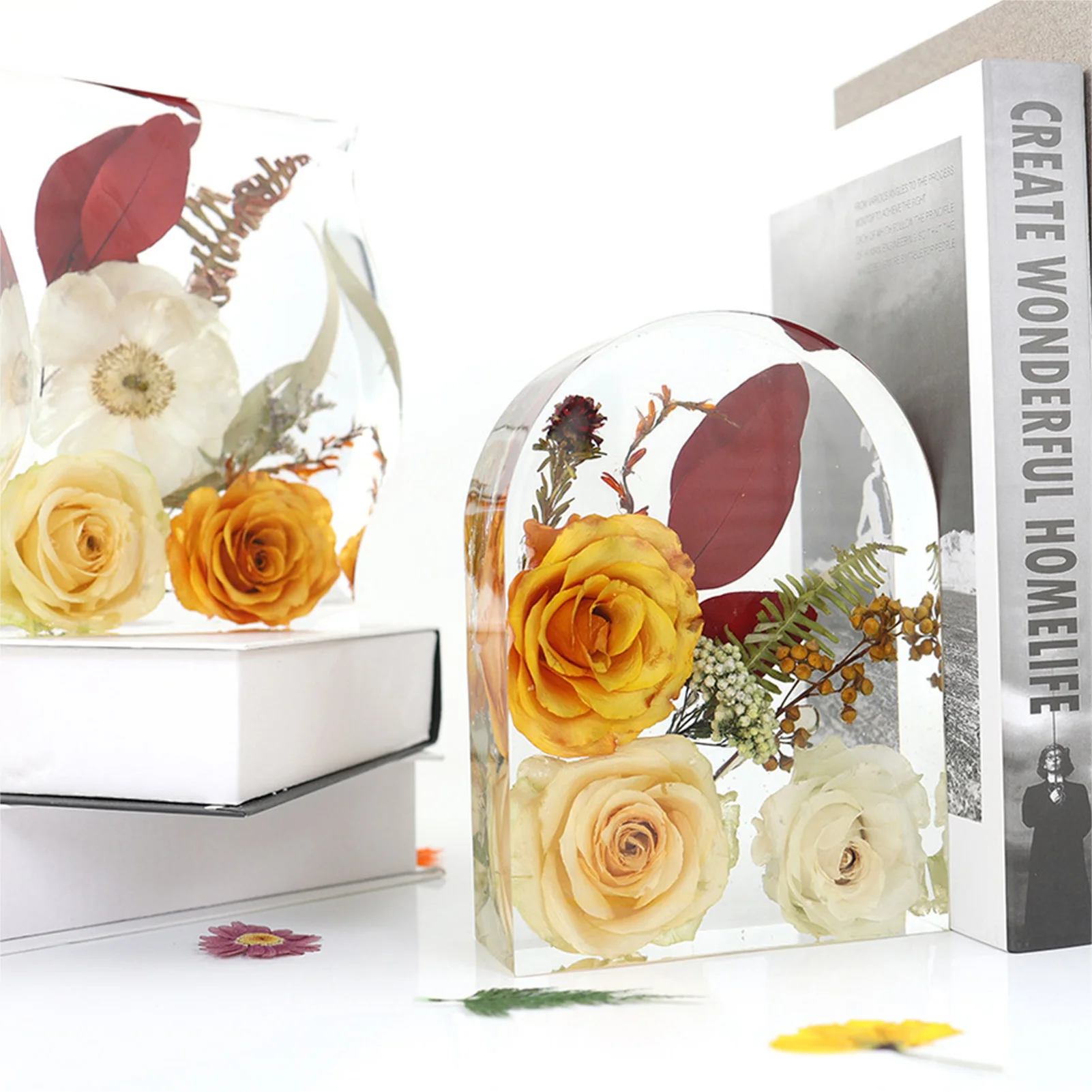 Bookend Silicone Molds Stereo Geometric Arc Silicone Molds For Flowers Preservation Resin Casting Molding Large Silicone Mould
Bookend Silicone Molds Stereo Geometric Arc Silicone Molds For Flowers Preservation Resin Casting Molding Large Silicone Mould
