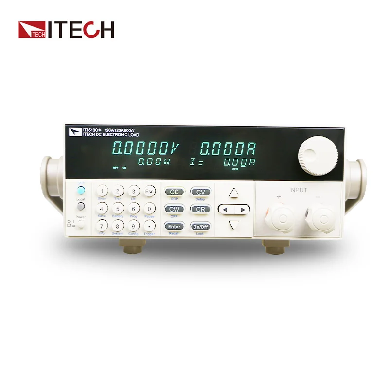 ITECH IT8514C+ DC Electronic Load Meter Tester 120V/240A/1500W Programmable Battery Capacity Tester Power Testing Tool
ITECH IT8514C+ DC Electronic Load Meter Tester 120V/240A/1500W Programmable Battery Capacity Tester Power Testing Tool