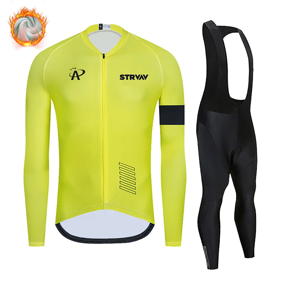 2023 Strvav Winter Thermal Fleece Cycling Jersey Set Men Mountian Bicycle Clothing Wear Ropa Ciclismo New Bike Racing
2023 Strvav Winter Thermal Fleece Cycling Jersey Set Men Mountian Bicycle Clothing Wear Ropa Ciclismo New Bike Racing