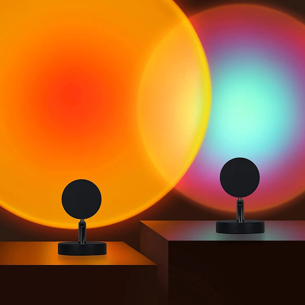 RGB Color Coastline Sunset Light Rainbow LED Projection Nightlights USB Home Background Atmosphere Decor Lighting Floor Lamp1Set
RGB Color Coastline Sunset Light Rainbow LED Projection Nightlights USB Home Background Atmosphere Decor Lighting Floor Lamp1Set